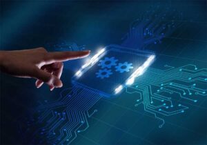 Image showing SaaS and cloud computing for digital transformation